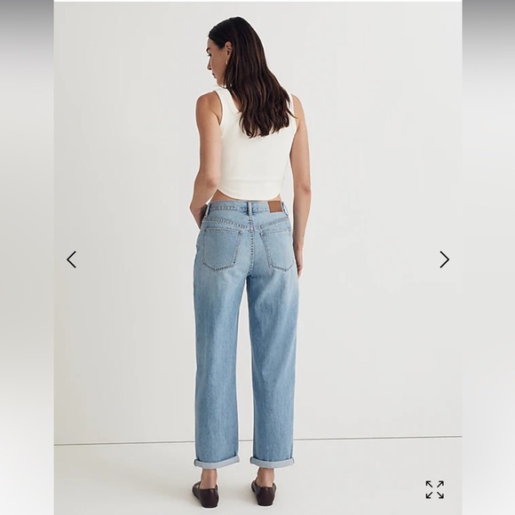 NWT MADEWELL The Slouchy BoyJean in Rubyvale Wash Size 23 - Picture 4 of 13